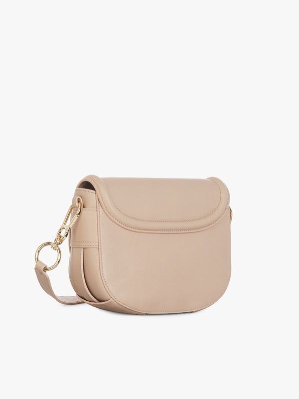 Chloé Bandolera Mujer Mara Beige Cowhide DOGS89614